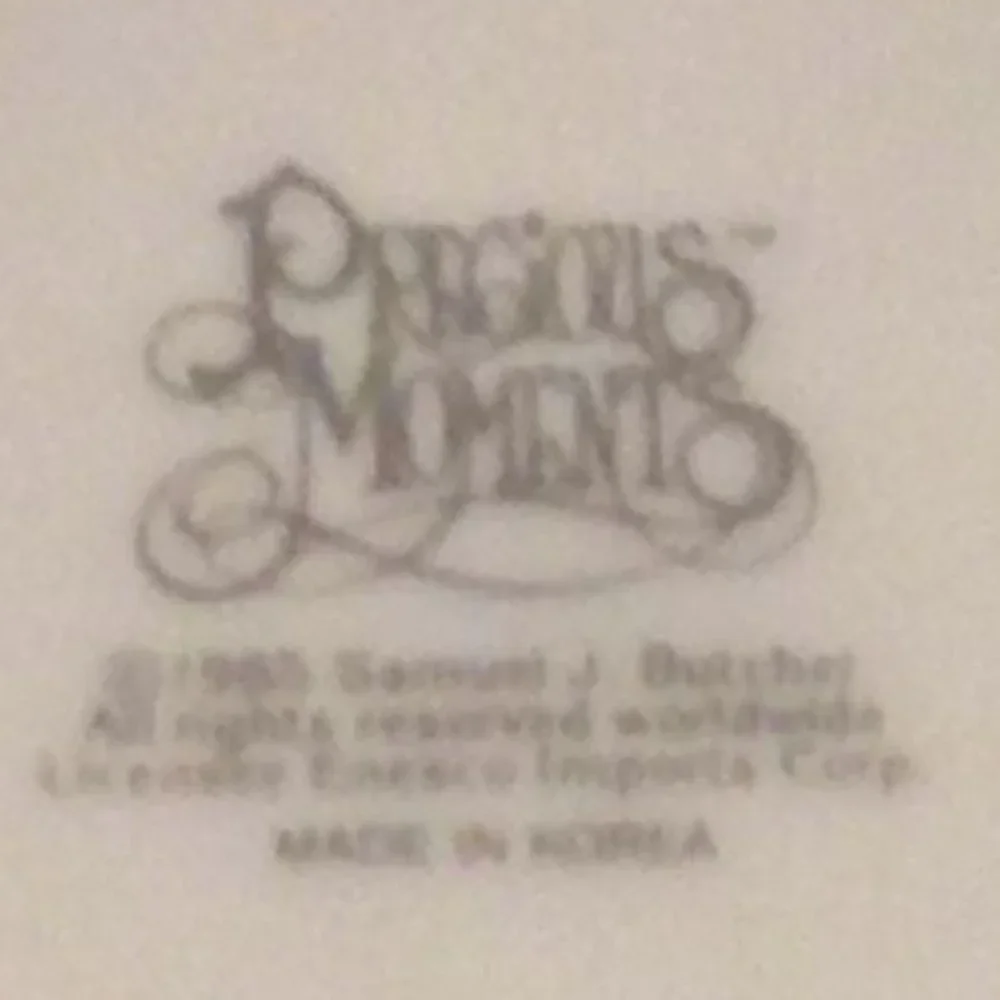 Vintage Precious Moments Christian Coffee Cup